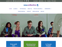 Tablet Screenshot of newcollectivela.com